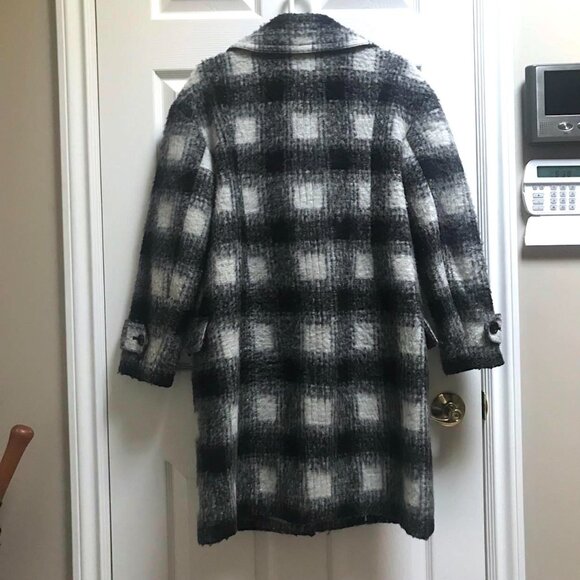 VIDEO - Classic Banana Republic Wool Jacket Black & White - Picture 6 of 9